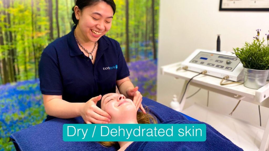 A professional skincare treatment restoring hydration to dry and dehydrated skin.