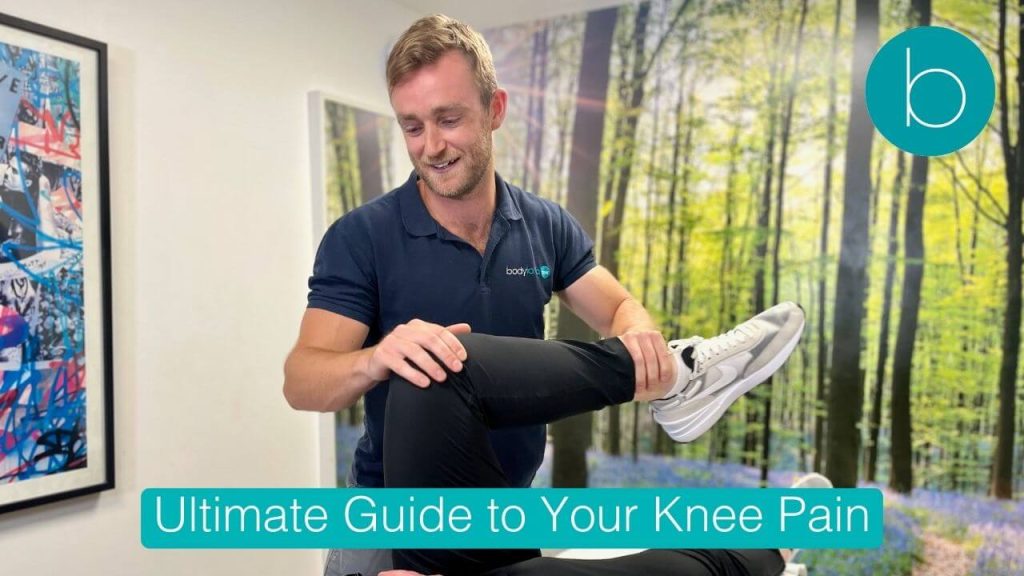 Professional knee pain treatment at bodytonic clinic London for chronic patellar tendonitis.