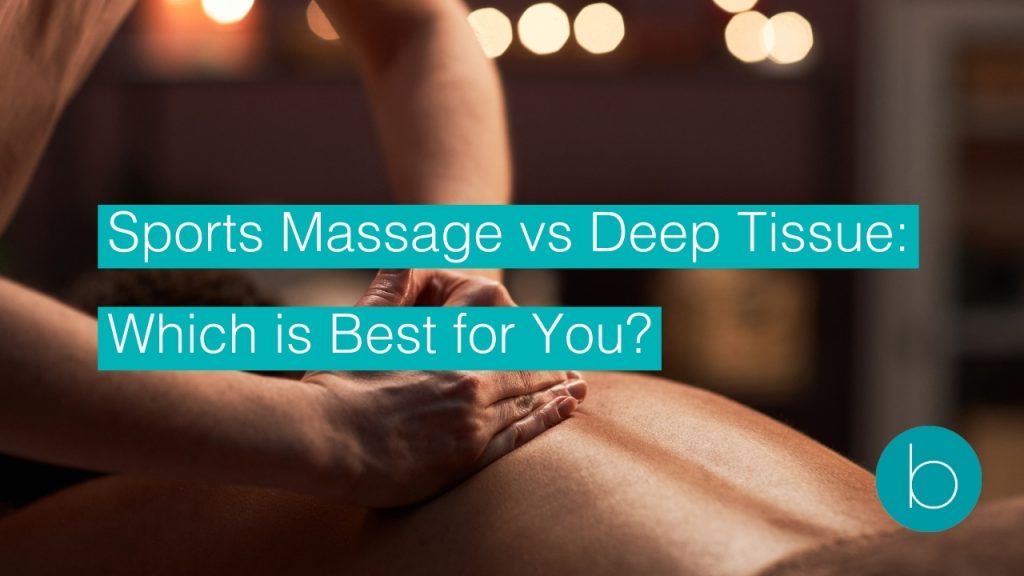 sport massage vs deep tissue